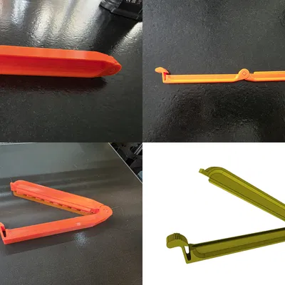 Kẹp miệng túi 180 độ - Phụ kiện gia đình in 3D tiện lợi