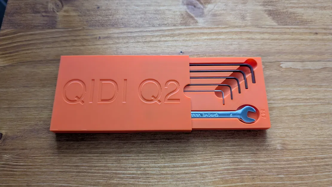 Hộp Đựng Dụng Cụ Qidi Q2 In 3D Gọn Gàng Tiện Lợi - Image 1