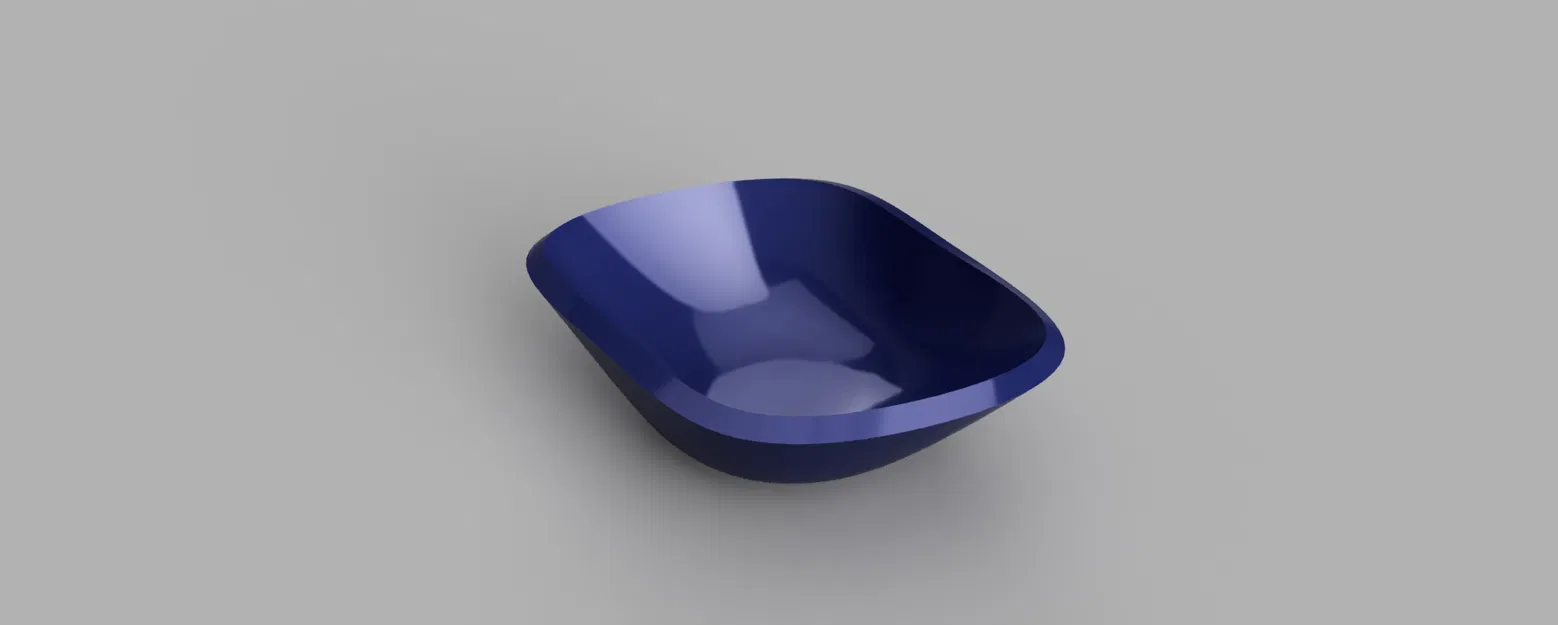 Mô hình bát 3D nhỏ gọn Turtle Bowl cho bàn làm việc - Image 1