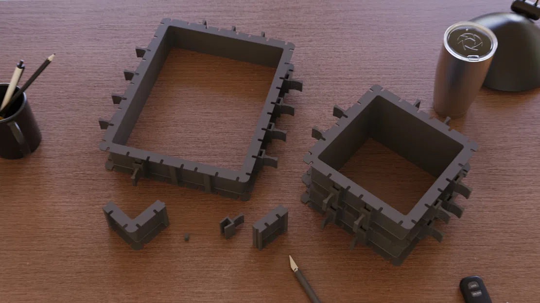 Bộ khung khuôn đúc tùy chỉnh (Adjustable Mold Housing) đa năng - Image 1