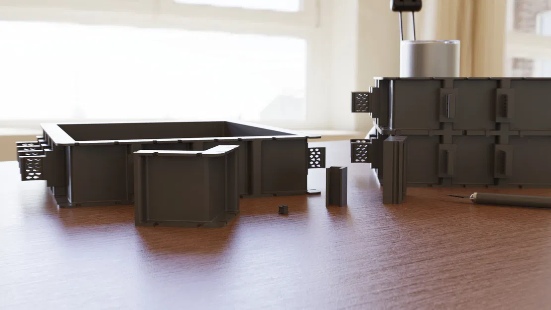 Bộ khung khuôn đúc tùy chỉnh (Adjustable Mold Housing) đa năng - Image 2