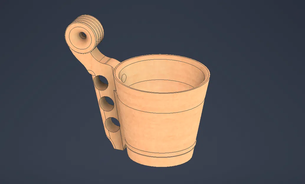 Mô hình Črpák: Ca uống nước truyền thống Slovakia in 3D độc đáo - Image 1