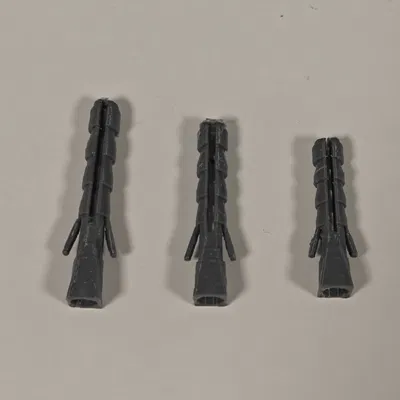 Tắc Kê Nở (6mm) | Cho Ốc Vít M4-M5 | 5 Kích Thước