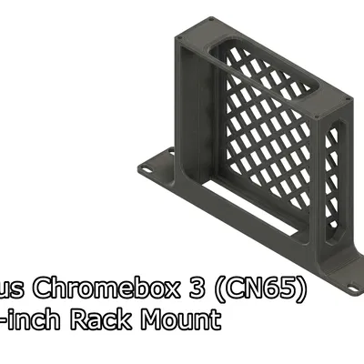 Khung gắn tủ rack 10-inch cho Asus Chromebox 3 CN65