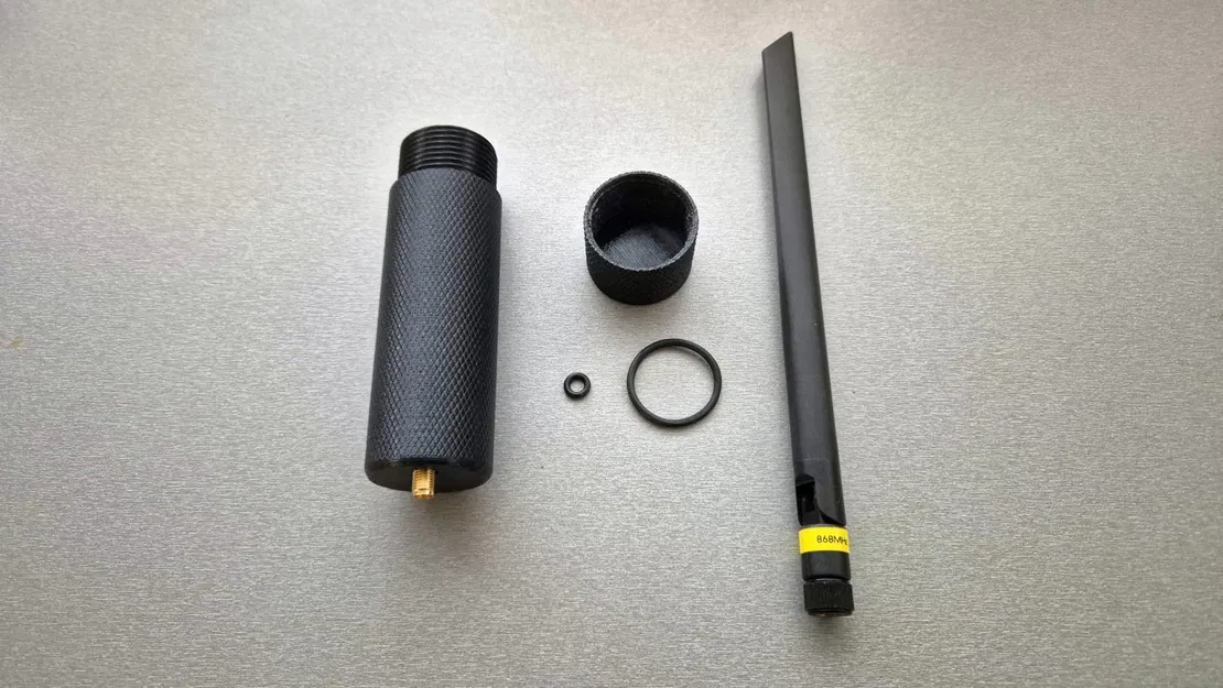 Vỏ dạng ống cho Seeed Studio XIAO nRF52840 & Wio-SX1262 (Meshtastic/MeshCore) - Image 2