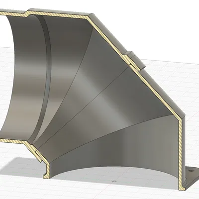 Cút nối ống xả 90 độ cho máy in 3D QIDI Q2 (Gọn gàng và tiện lợi)