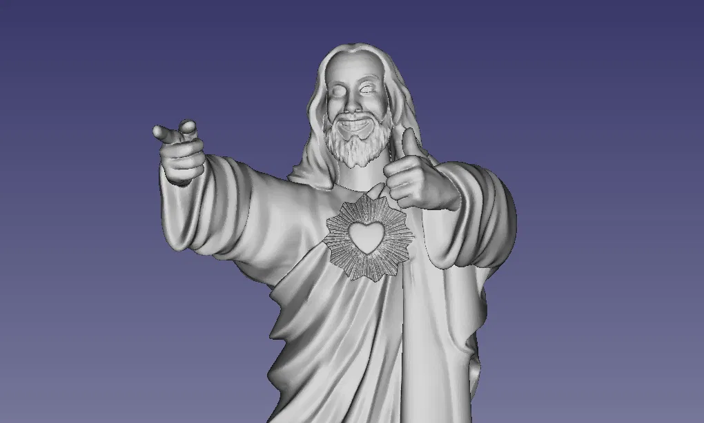 Mô hình Jesus từ phim Dogma (Buddy Christ) - Image 1