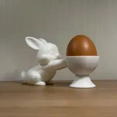 Khay Đựng Trứng Hình Chú Thỏ Phục Sinh - Mẫu In 3D Dễ Thương