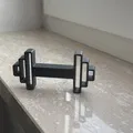 Mô hình tạ tay trang trí 91mm đầy cá tính cho bàn làm việc - Thumbnail 2