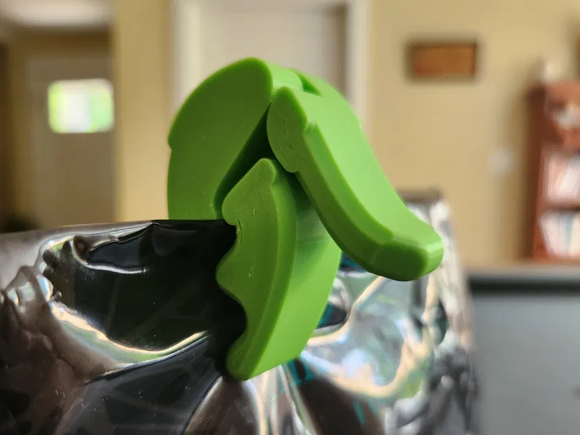 Kẹp Túi Có Khóa (Cam Lock Bag Clip) Dáng Cong - Image 1