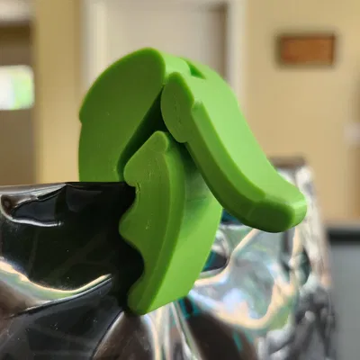 Kẹp Túi Có Khóa (Cam Lock Bag Clip) Dáng Cong