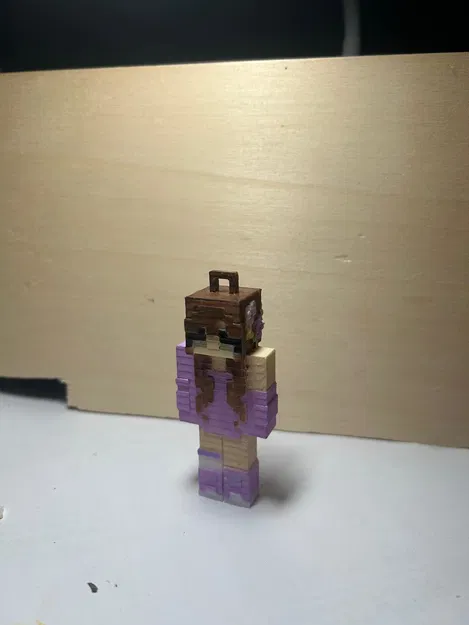 Mô hình móc khóa nhân vật Minecraft (Minecraft Skin) độc đáo - Image 1