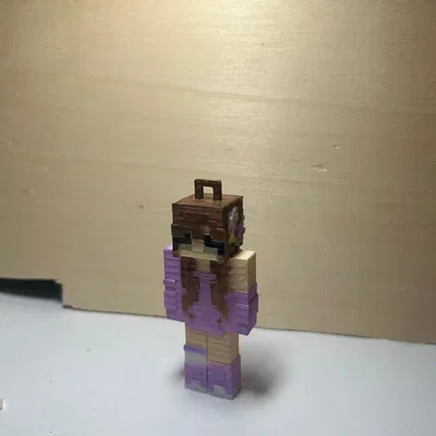 Mô hình móc khóa nhân vật Minecraft (Minecraft Skin) độc đáo