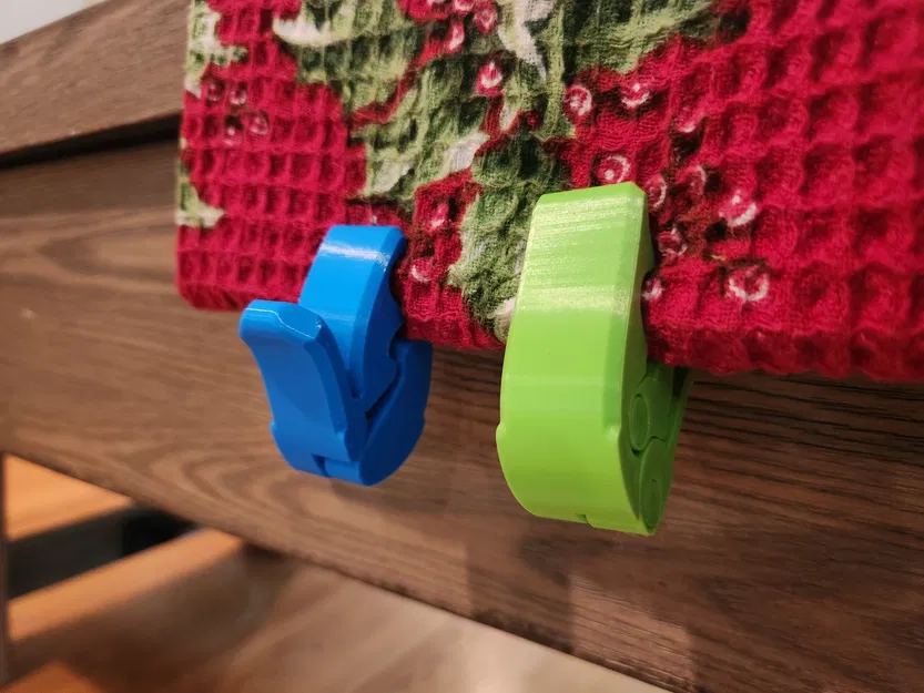 Kẹp Túi Có Khóa (Cam Lock Bag Clip) Dáng Cong - Image 3