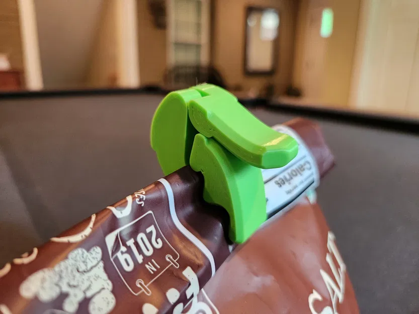 Kẹp Túi Có Khóa (Cam Lock Bag Clip) Dáng Cong - Image 4