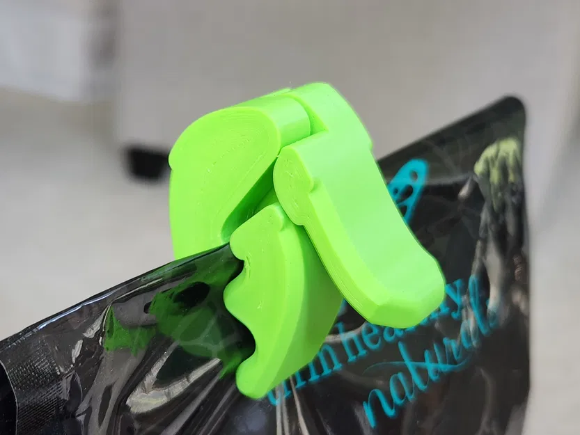 Kẹp Túi Có Khóa (Cam Lock Bag Clip) Dáng Cong - Image 7