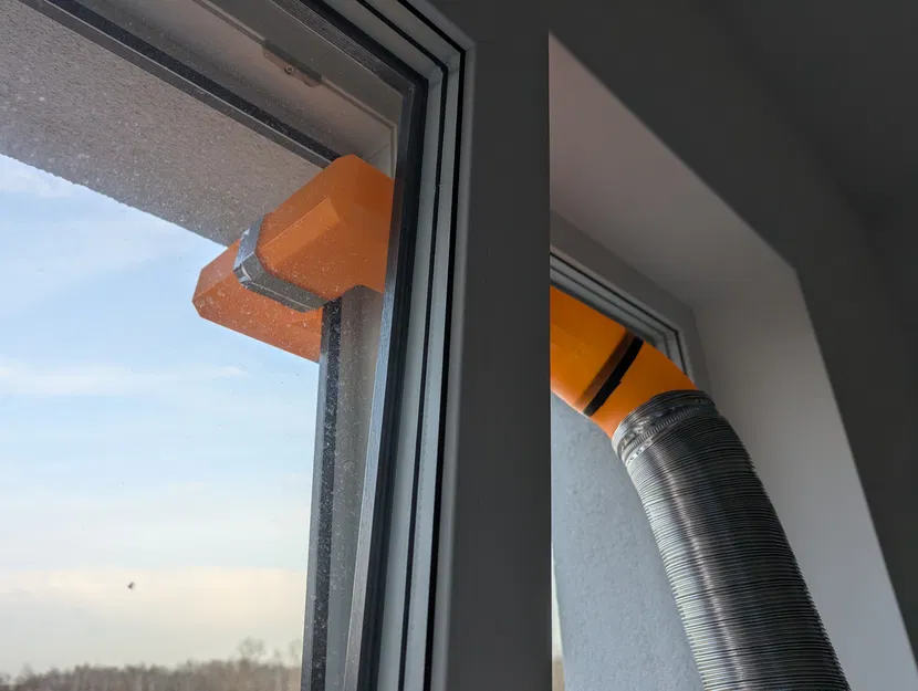 Giải pháp ống thoát khí 3D cho cửa sổ (PVC window exhaust duct) - Image 2