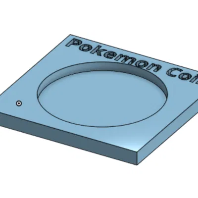 Khay Đựng Token Pokemon Tiện Lợi - Thiết Kế 3D Dễ In