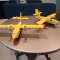 Mô hình máy bay chữa cháy Canadair CL-415 in 3D chất lượng cao - Thumbnail 4