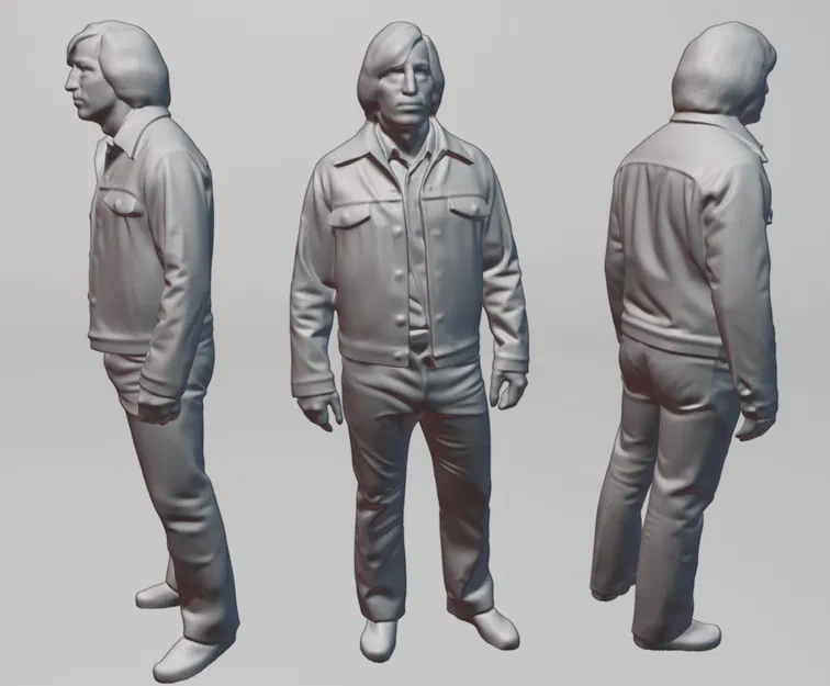 Mô hình Anton Chigurh 3D ấn tượng dành cho người sưu tầm - Image 1