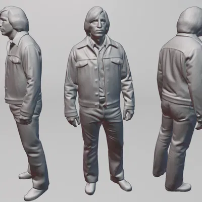 Mô hình Anton Chigurh 3D ấn tượng dành cho người sưu tầm