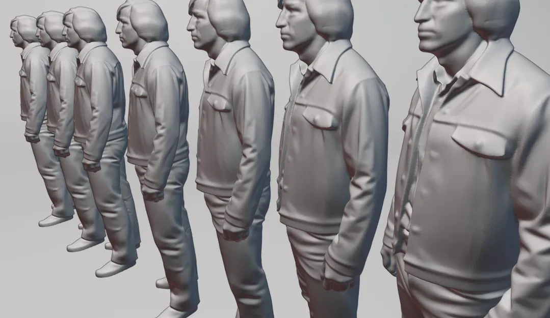 Mô hình Anton Chigurh 3D ấn tượng dành cho người sưu tầm - Image 2