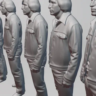 Mô hình Anton Chigurh 3D ấn tượng dành cho người sưu tầm