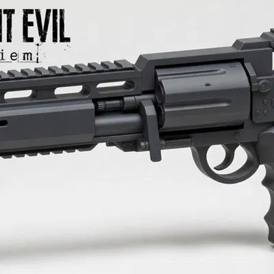 RE9 Leon S. Kennedy - Mô hình súng Requiem Revolver