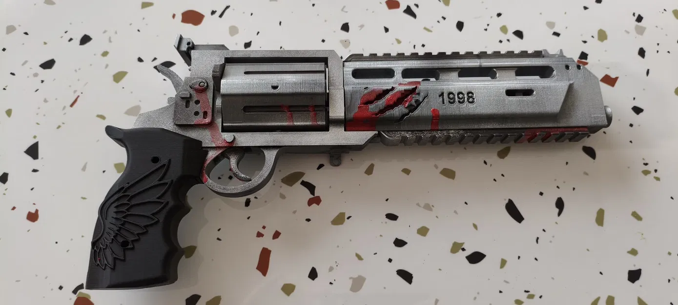 RE9 Leon S. Kennedy - Mô hình súng Requiem Revolver - Image 3