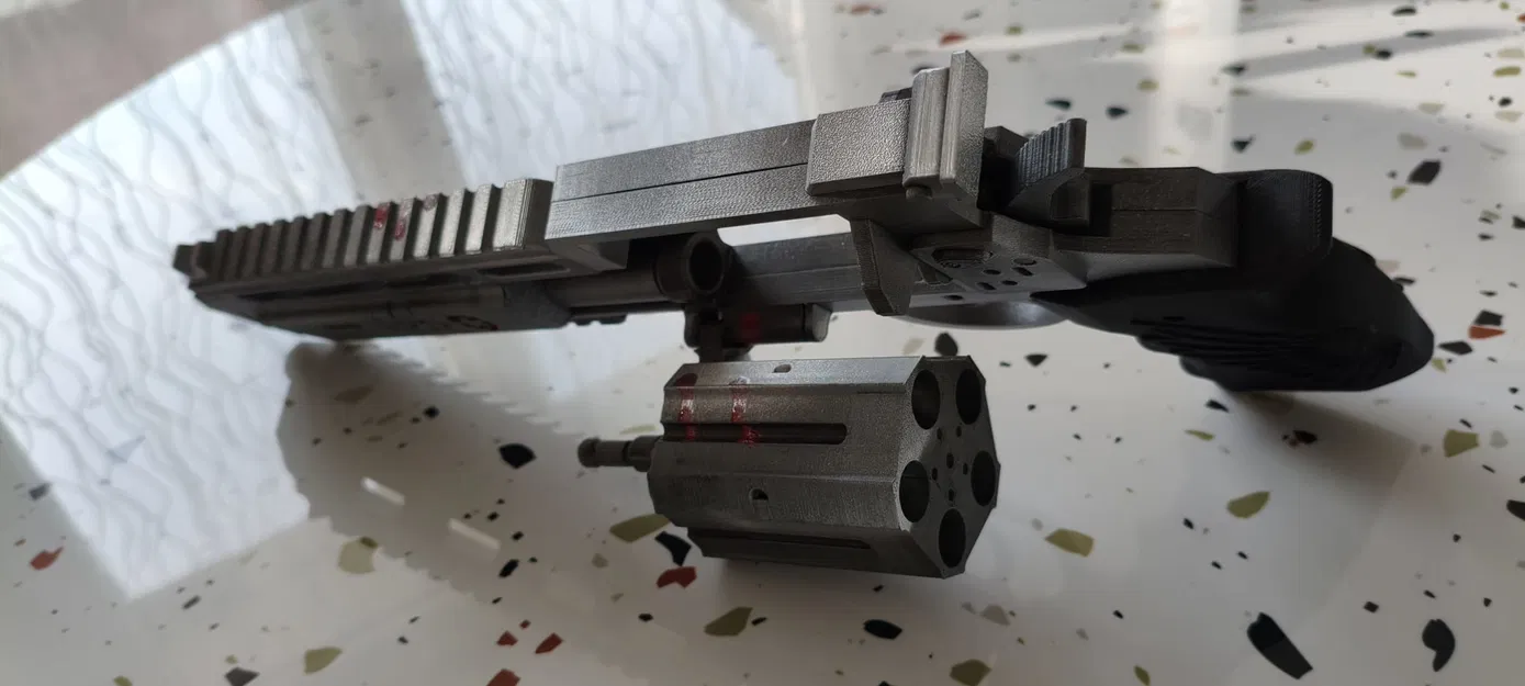 RE9 Leon S. Kennedy - Mô hình súng Requiem Revolver - Image 4