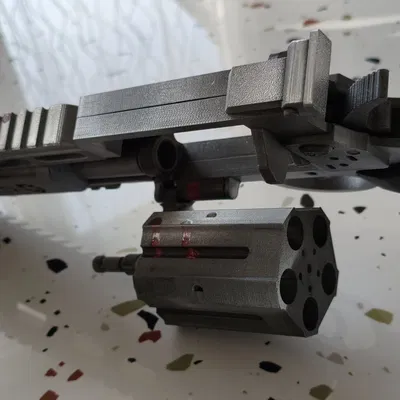 RE9 Leon S. Kennedy - Mô hình súng Requiem Revolver