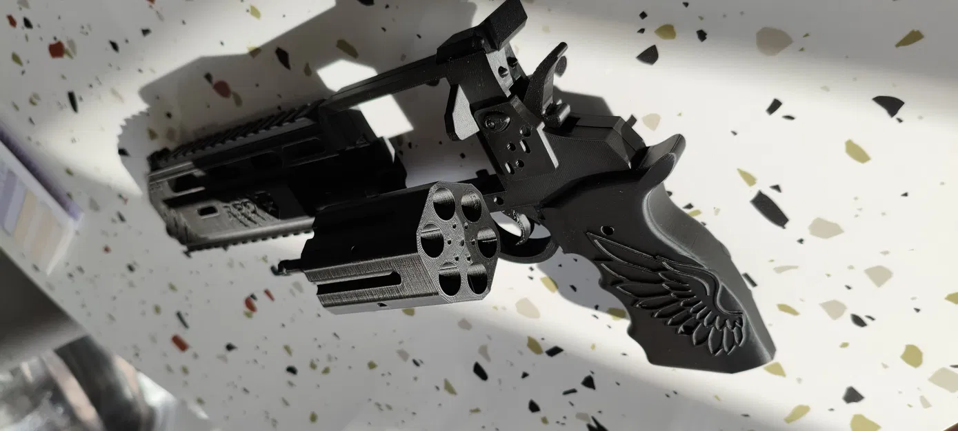 RE9 Leon S. Kennedy - Mô hình súng Requiem Revolver - Image 7