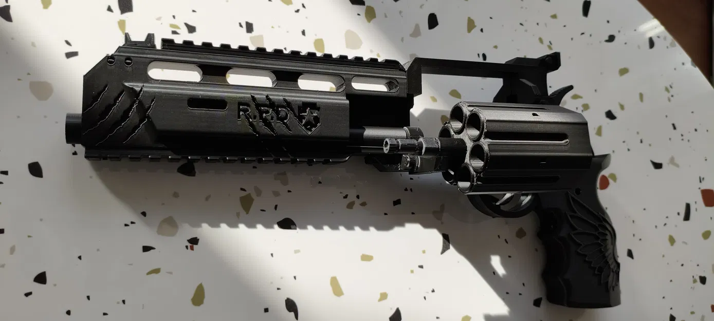 RE9 Leon S. Kennedy - Mô hình súng Requiem Revolver - Image 8