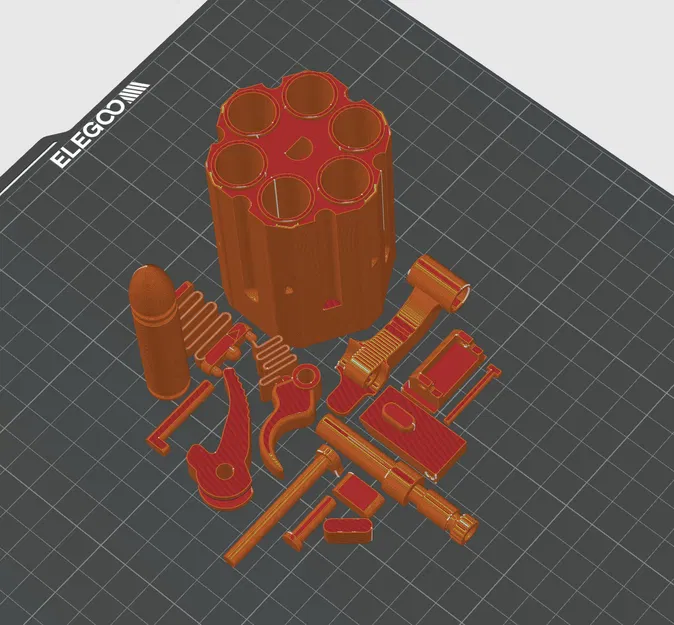 RE9 Leon S. Kennedy - Mô hình súng Requiem Revolver - Image 12