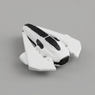 Mô hình phi thuyền vũ trụ (Spaceship) 3D in đồ chơi độc đáo