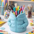 Ống đựng bút để bàn hình áo phao Puffer Jacket - Thumbnail 4