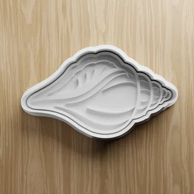 Bộ Khuôn Cắt Bánh STL Chủ Đề Đại Dương | Sao Biển, Cá Ngựa, Vỏ Sò | Tải Xuống Ngay