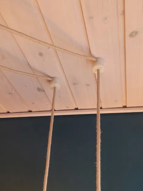 Đế treo đèn con lắc phức tạp (cho dây 7mm) - Image 2