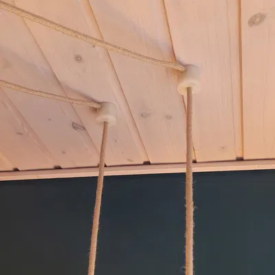 Đế treo đèn con lắc phức tạp (cho dây 7mm)