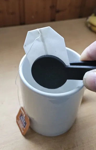 Kẹp ép túi trà 3D - Tiện ích nhỏ cho mỗi tách trà của bạn - Image 1