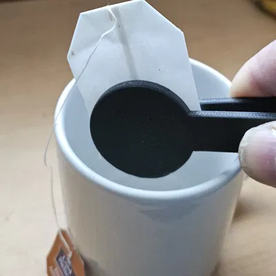 Kẹp ép túi trà 3D - Tiện ích nhỏ cho mỗi tách trà của bạn