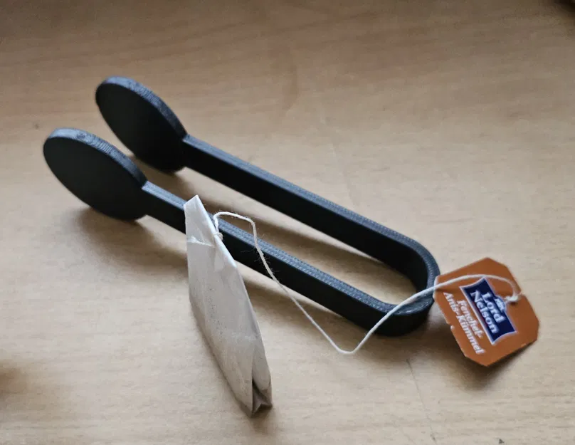 Kẹp ép túi trà 3D - Tiện ích nhỏ cho mỗi tách trà của bạn - Image 2