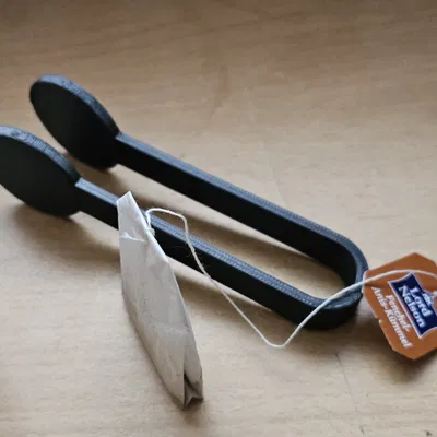 Kẹp ép túi trà 3D - Tiện ích nhỏ cho mỗi tách trà của bạn