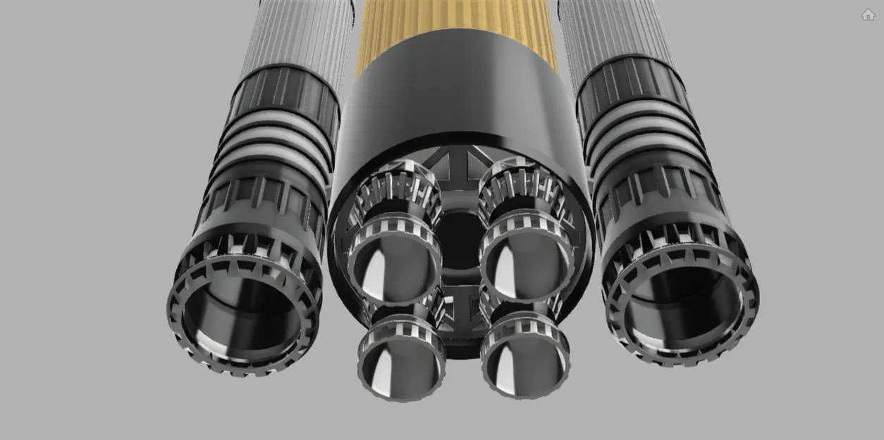 CosmoMatrix ORION-1: Mô hình tên lửa hạng nặng phong cách Sci-fi - Image 2