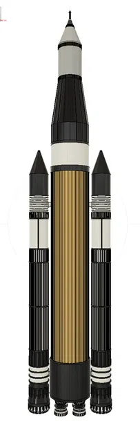 CosmoMatrix ORION-1: Mô hình tên lửa hạng nặng phong cách Sci-fi - Image 7