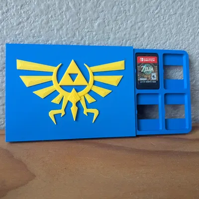 Hộp đựng thẻ game Nintendo Switch phong cách Triforce Hyrule Crest