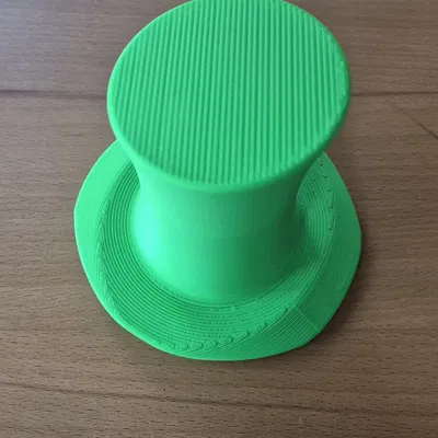 Phụ kiện trang trí mũ hình trụ cho hộp Pringles in 3D