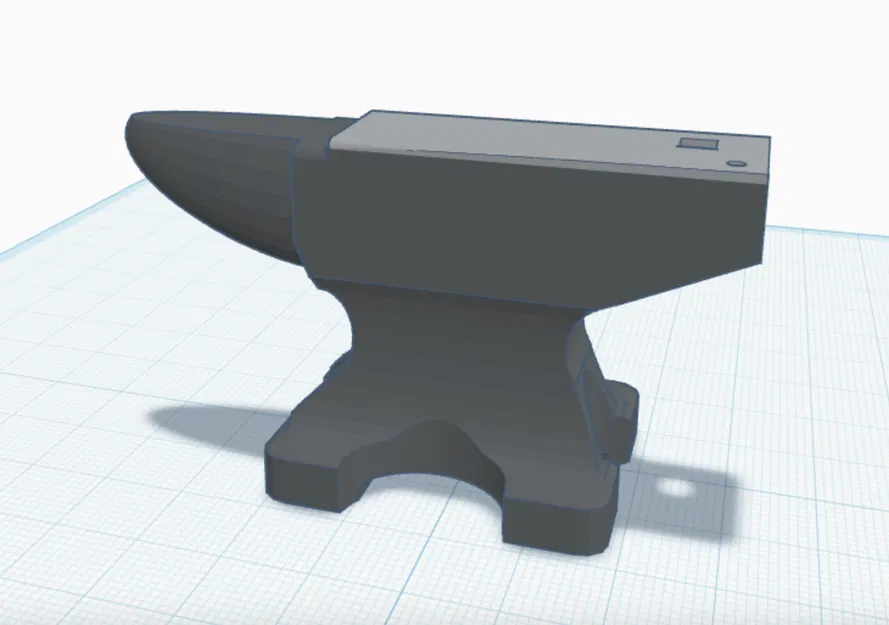 Mô hình đe rèn (Anvil) trang trí bàn làm việc cực chất - Image 1