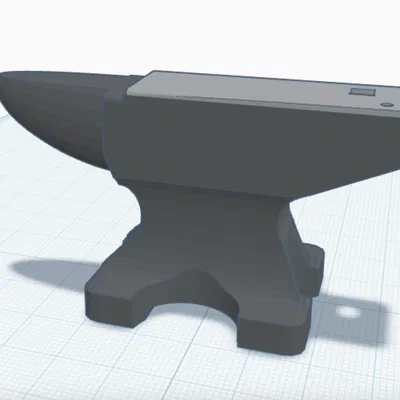 Mô hình đe rèn (Anvil) trang trí bàn làm việc cực chất