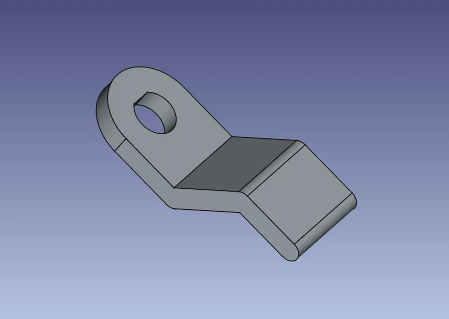 Tay nắm mở kính sau cho xe Hyundai Tucson JM - File in 3D - Image 1